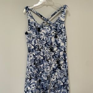 H&M Crossback Floral Dress